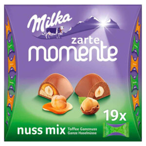 НАБОР ШОКОЛАДНЫХ КОНФЕТ MILKA MOMENTS NUT MIX ОРЕХОВЫЙ МИКС, 169 Г
