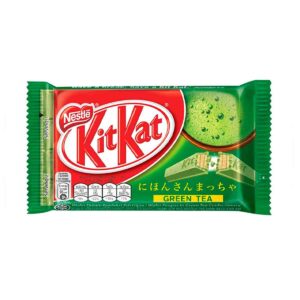 ШОКОЛАДНЫЙ БАТОНЧИК KITKAT GREEN TEA СО ВКУСОМ ЗЕЛЁНОГО ЧАЯ, 35 Г