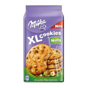 ПЕЧЕНЬЕ MILKA XL COOKIES NUTS С ОРЕХАМИ, 184 Г