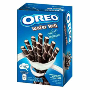 ШОКОЛАДНЫЕ ТРУБОЧКИ OREO WAFER ROLL VANILLA С ВАНИЛЬНОЙ НАЧИНКОЙ, 54 Г