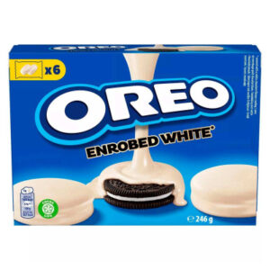 ПЕЧЕНЬЕ OREO CHOC WHITE В БЕЛОМ ШОКОЛАДЕ, 246 Г