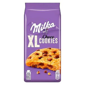 ПЕЧЕНЬЕ MILKA XL COOKIES CHOCO С КУСОЧКАМИ ШОКОЛАДА, 184 Г