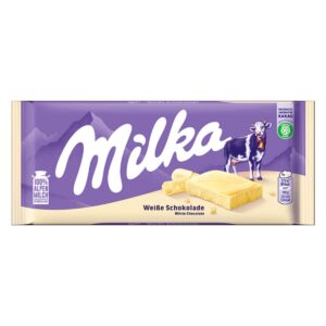 БЕЛЫЙ ШОКОЛАД MILKA WHITE CHOCOLATE, 100 Г