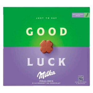 НАБОР ШОКОЛАДНЫХ КОНФЕТ MILKA GOOD LUCK С МОЛОЧНО-ШОКОЛАДНЫМ КРЕМОМ, 110 Г