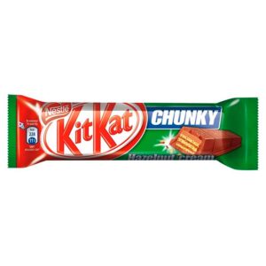 ШОКОЛАДНЫЙ БАТОНЧИК KITKAT CHUNKY HAZELNUT CREAM С ФУНДУКОМ, 42 Г