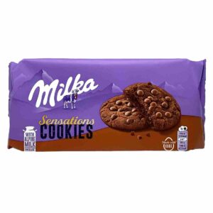 ШОКОЛАДНОЕ ПЕЧЕНЬЕ MILKA SENSATIONS SOFT INSIDE CHOCO С ШОКОЛАДНОЙ НАЧИНКОЙ, 156 Г