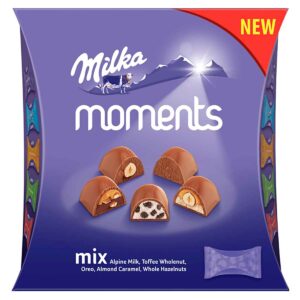 НАБОР ШОКОЛАДНЫХ КОНФЕТ MILKA MOMENTS MIX МИКС ВКУСОВ, 97 Г