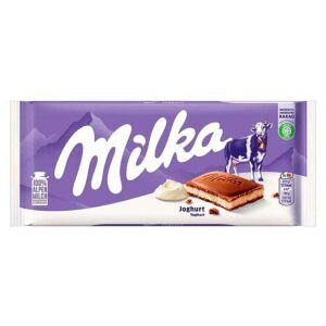 ШОКОЛАД MILKA YOGHURT С ЙОГУРТОМ, 100 Г