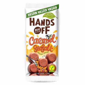 ШОКОЛАДАЯ ПЛИТКА HANDS OFF СОЛЕНЫЙ КАРАМЕЛЬ 100ГР