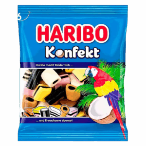 Жевательный мармелад Haribo Konfekt с лакрицей и какао, 175 г