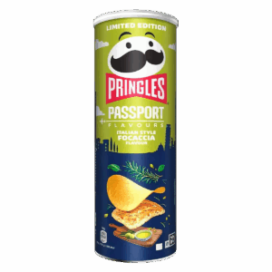 Картофельные чипсы Pringles Italian Foccacia со вкусом фокачча, 165 г