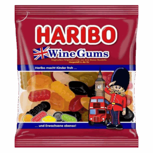 Жевательный мармелад Haribo Wine Gums винный вкус, 175 г