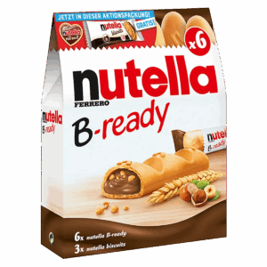 Печенье Ferrero Nutella B-ready + Nutella Biscuits в подарок, 173,4 г