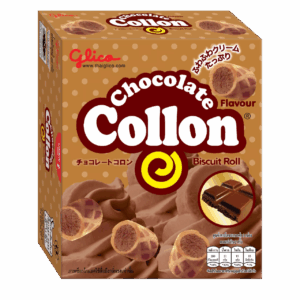 Бисквитное печенье Glico Collon с шоколадным кремом, 54 г