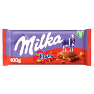 Молочный шоколад Milka Daim Chocolate (100 грамм)