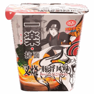 Лапша быстрого приготовления Naruto Roast Pork Bone Flavour со вкусом жареной свинины, 90 г