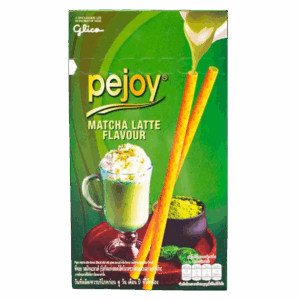 Бисквитные палочки Pocky Pejoy Matcha Latte Flavour со вкусом латте-зелёный чай, 37 г