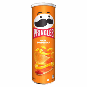 Картофельные чипсы Pringles Sweet Paprika со вкусом сладкой паприки, 185 г