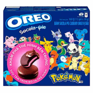 Пирожное OREO Socola-Pie Pokémon Покемон со вкусом клубники, 360 г