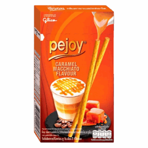 Бисквитные палочки Pocky Pejoy Caramel Macchiato Flavour со вкусом карамели и макиато, 54 г