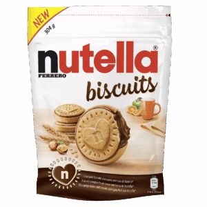 Печенье Ferrero Nutella Biscuits с шоколадной начинкой, 304 г