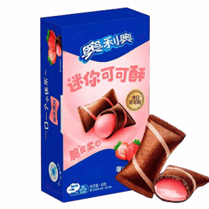 Подушечки OREO Mini Cocoa Crisp Fried Juice Berry со вкусом ягод, 40 г