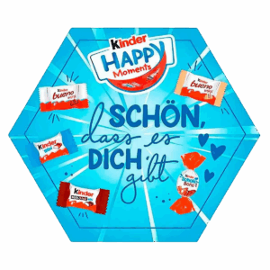 Подарочный набор сладостей Kinder Happy Moments Mini Mix, 162 г