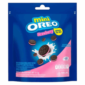 Печенье OREO Mini с клубничным кремом, 61,3 г