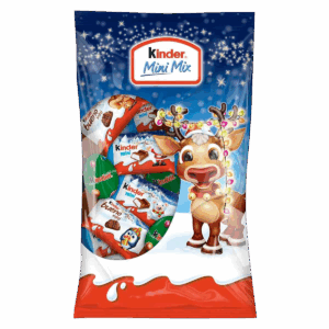 Шоколад-мини новогодний Ferrero Christmas Kinder Mini Mix Beutel, 54 г
