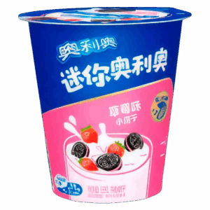 Печенье Oreo mini biscuit strawberry с клубничным вкусом, 55 г