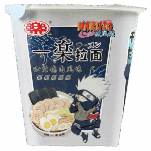 Лапша быстрого приготовления Naruto со вкусом курицы и карри, 100 г