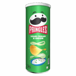 Картофельные чипсы Pringles Sour Cream & Onion со вкусом сметаны и лука, 130 г