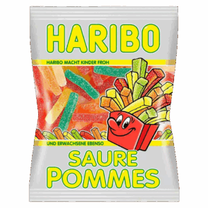 Жевательный мармелад Haribo картошка фри, 100 г