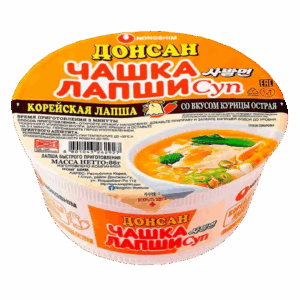 Лапша быстрого приготовления Nongshim Донсан со вкусом острой курицы, 86 г