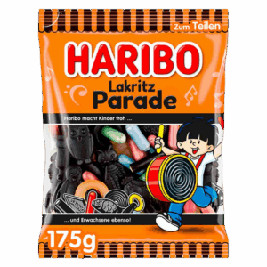 Жевательный мармелад Haribo Lakritz Parade, 175 г