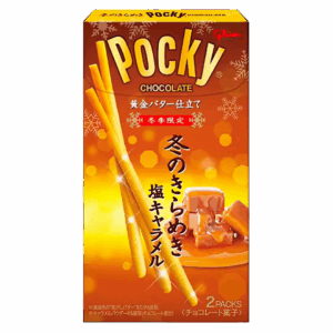 Бисквитные палочки Glico Pocky Salted Caramel со вкусом солёной карамели, 26,8 г