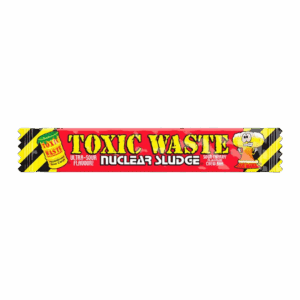 Кислая жевательная конфета Toxic Waste Nuclear Sludge Sour Cherry со вкусом вишни, 20 г