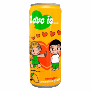 Газированный напиток Love Is со вкусом манго и маракуйи, 330 мл