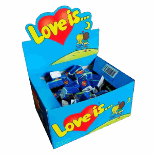 Жевательная резинка Love Is Банан-клубника, 4,2 г