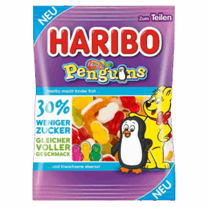 Жевательный мармелад Haribo фруктовые пингвины, 160 г