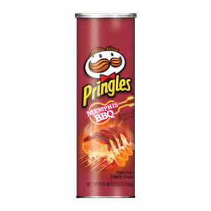 Картофельные чипсы Pringles Memphis BBQ с соусом Мемфис барбекю, 158 г