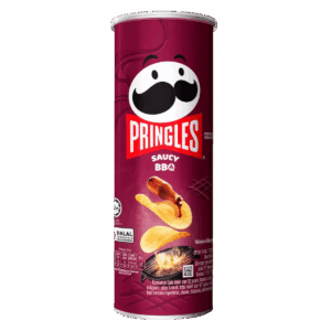 Картофельные чипсы Pringles Saucy BBQ со вкусом барбекю, 102 г