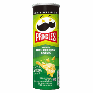 Картофельные чипсы Pringles Rich Cheesy Garlic Насыщенный Сырно-Чесночный соус, 102 г
