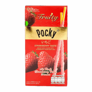 Бисквитные палочки Pocky Strawberry Taste со вкусом клубники, 35 г