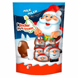 Конфеты Ferrero Christmas Kinder Mini Friends Milch Beut Мини-Санты, 122 г
