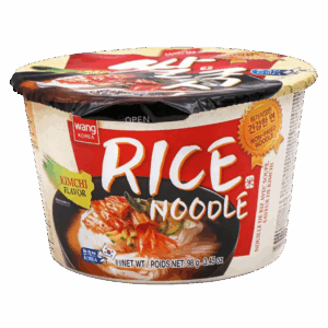 Рисовая лапша Wang Rice Noodle Kimchi со вкусом кимчи, 98 г
