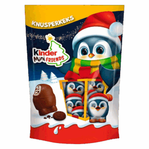 Конфеты Ferrero Christmas Kinder Mini Friends Knusperke Мини-Пингвины, 122 г