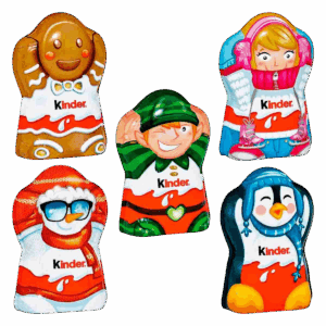 Шоколадные фигурки Kinder Christmas Kids Chocolate, 35 г