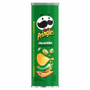 Картофельные чипсы Pringles Jalapeno со вкусом халапеньо, 158 г