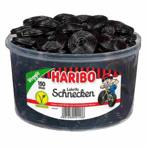Мармелад Haribo Veggie Lakritz Schnecken лакричные улитки, 1500 г